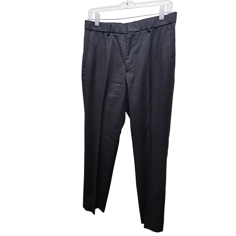 AWearness Kenneth Cole Essentials Men's‎ Charcoal Dress Pants Size 31x32